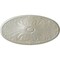 Ekena Millwork Madrid Ceiling Medallion, Hand-Painted Flash Blue, 24 3/4"W x 12 1/2"H x 1 3/4"P CM24X12MAFBS - alternate 1